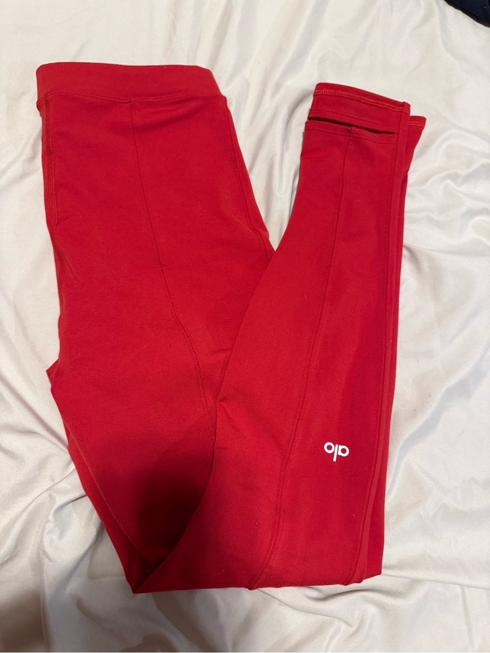 ALO Yoga Red High-Waist Leggings - Picture 6 of 6